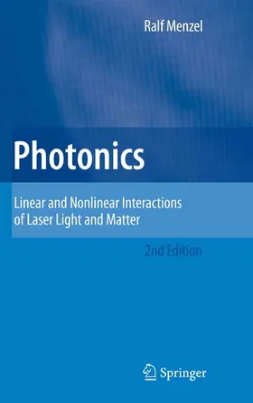 Menzel |  Photonics | eBook | Sack Fachmedien