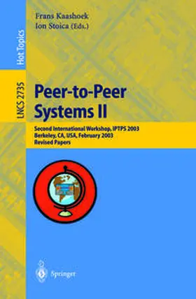 Kaashoek / Stoica |  Peer-to-Peer Systems II | eBook | Sack Fachmedien