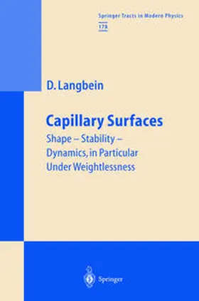 Langbein | Capillary Surfaces | E-Book | sack.de