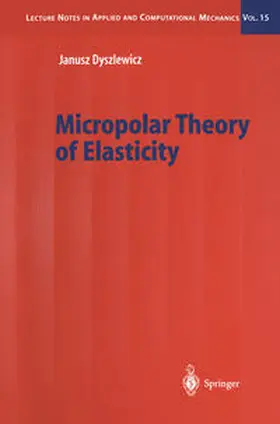 Dyszlewicz | Micropolar Theory of Elasticity | E-Book | sack.de