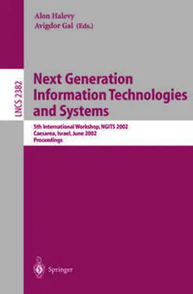 Halevy / Gal | Next Generation Information Technologies and Systems | E-Book | www2.sack.de