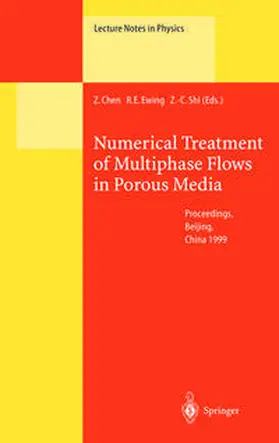 Chen / Ewing / Shi | Numerical Treatment of Multiphase Flows in Porous Media | E-Book | sack.de
