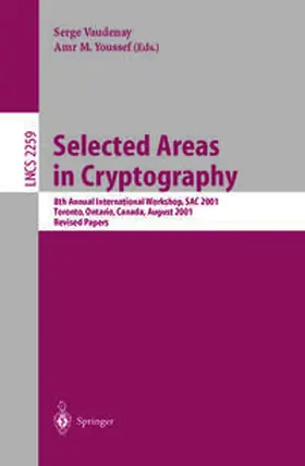 Vaudenay / Youssef | Selected Areas in Cryptography | E-Book | sack.de