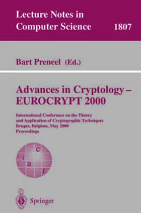 Preneel | Advances in Cryptology – EUROCRYPT 2000 | E-Book | sack.de