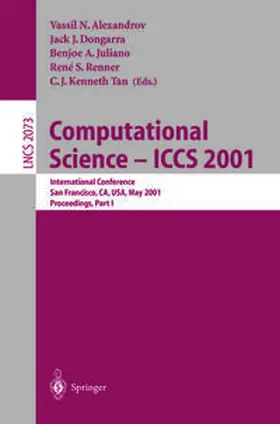 Alexandrov / Dongarra / Juliano | Computational Science — ICCS 2001 | E-Book | sack.de