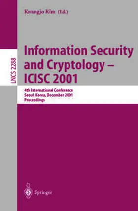 Kim | Information Security and Cryptology - ICISC 2001 | E-Book | sack.de