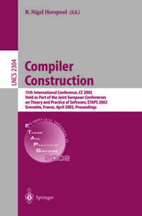 Horspool | Compiler Construction | E-Book | sack.de