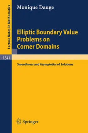 Dauge | Elliptic Boundary Value Problems on Corner Domains | E-Book | sack.de