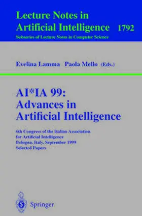 Lamma / Mello |  AI*IA 99:Advances in Artificial Intelligence | eBook | Sack Fachmedien