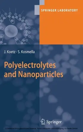 Koetz / Kosmella |  Polyelectrolytes and Nanoparticles | eBook | Sack Fachmedien