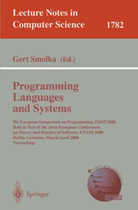 Smolka | Programming Languages and Systems | E-Book | www2.sack.de