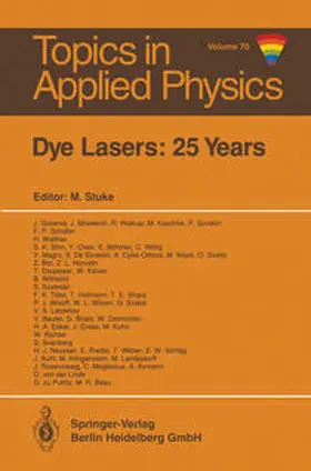 Stuke |  Dye Lasers: 25 Years | eBook | Sack Fachmedien