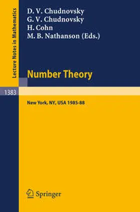 Chudnovsky / Cohn / Nathanson |  Number Theory | eBook | Sack Fachmedien