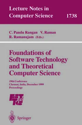 Pandu Rangan / Raman / Ramanujam | Foundations of Software Technology and Theoretical Computer Science | E-Book | www2.sack.de