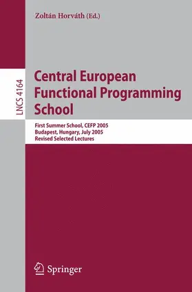 Horváth | Central European Functional Programming School | Buch | 978-3-540-46843-1 | sack.de