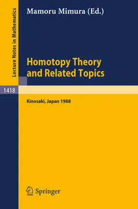 Mimura | Homotopy Theory and Related Topics | E-Book | sack.de