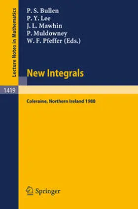 Bullen / Lee / Mawhin | New Integrals | E-Book | sack.de
