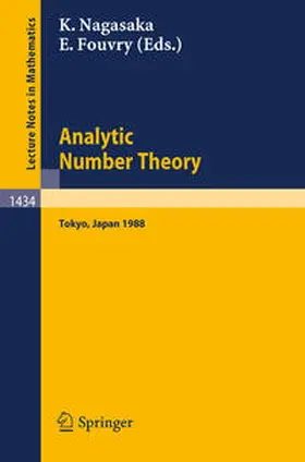 Nagasaka / Fouvry | Analytic Number Theory | E-Book | sack.de