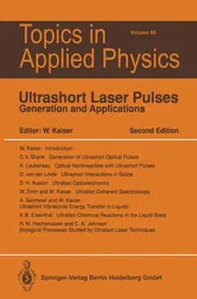 Kaiser |  Ultrashort Laser Pulses | eBook | Sack Fachmedien