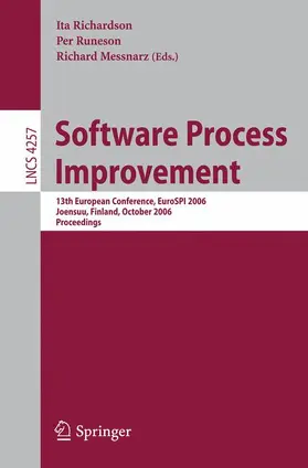 Richardson / Messnarz / Runeson |  Software Process Improvement | Buch |  Sack Fachmedien