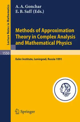 Gonchar / Saff |  Methods of Approximation Theory in Complex Analysis and Mathematical Physics | eBook | Sack Fachmedien