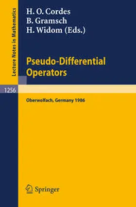 Cordes / Gramsch / Widom | Pseudo-Differential Operators | E-Book | sack.de