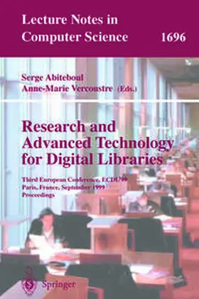 Abiteboul / Vercoustre | Research and Advanced Technology for Digital Libraries | E-Book | sack.de