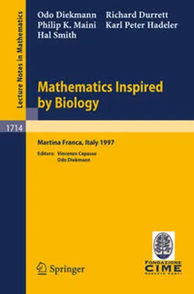 Diekmann / Capasso / Durrett |  Mathematics Inspired by Biology | eBook | Sack Fachmedien