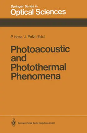 Hess / Pelzl |  Photoacoustic and Photothermal Phenomena | eBook | Sack Fachmedien
