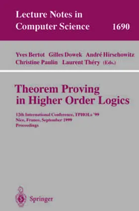Bertot / Dowek / Hirschowitz | Theorem Proving in Higher Order Logics | E-Book | sack.de