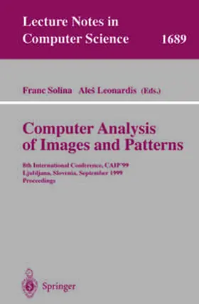 Solina / Leonardis |  Computer Analysis of Images and Patterns | eBook | Sack Fachmedien