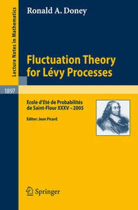 Picard / Doney |  Fluctuation Theory for Lévy Processes | eBook | Sack Fachmedien
