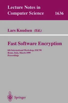 Knudsen |  Fast Software Encryption | eBook | Sack Fachmedien