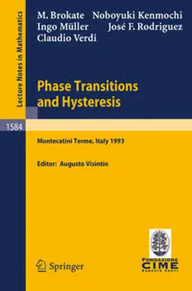 Visintin |  Phase Transitions and Hysteresis | eBook | Sack Fachmedien