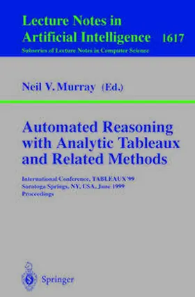 Murray | Automated Reasoning with Analytic Tableaux and Related Methods | E-Book | sack.de