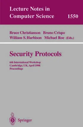 Christianson / Crispo / Harbison | Security Protocols | E-Book | sack.de