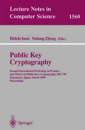 Imai / Zheng | Public Key Cryptography | E-Book | www2.sack.de