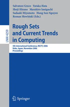 Greco / Hata / Hirano | Rough Sets and Current Trends in Computing | E-Book | sack.de
