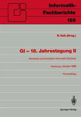 Valk |  GI - 18. Jahrestagung II | Buch |  Sack Fachmedien