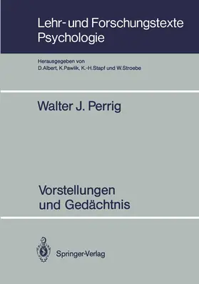 Perrig |  Vorstellungen und Gedächtnis | Buch |  Sack Fachmedien