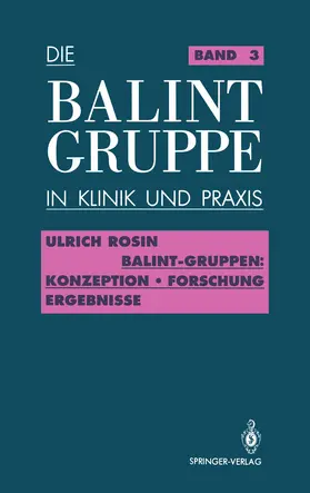 Rosin | Balint-Gruppen | Buch | 978-3-540-50500-6 | www2.sack.de