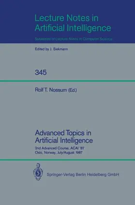 Nossum |  Advanced Topics in Artificial Intelligence | Buch |  Sack Fachmedien