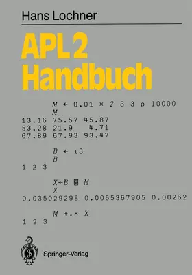 Lochner | APL2-Handbuch | Buch | 978-3-540-50677-5 | sack.de