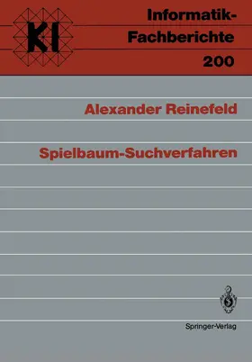 Reinefeld |  Spielbaum-Suchverfahren | Buch |  Sack Fachmedien