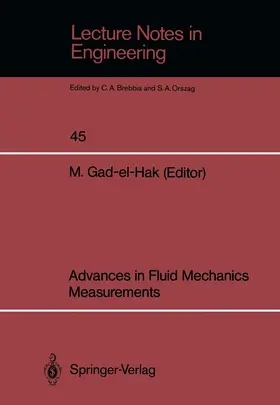 GAD-EL-HAK | Advances in Fluid Mechanics Measurements | Buch | 978-3-540-51136-6 | sack.de