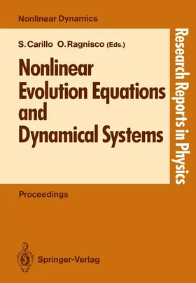 Ragnisco / Carillo |  Nonlinear Evolution Equations and Dynamical Systems | Buch |  Sack Fachmedien