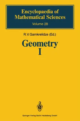 Gamkrelidze |  Geometry I | Buch |  Sack Fachmedien