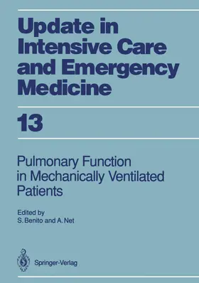 Net / Benito |  Pulmonary Function in Mechanically Ventilated Patients | Buch |  Sack Fachmedien