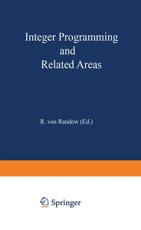 Randow | Integer Programming and Related Areas | Buch | 978-3-540-52687-2 | www2.sack.de
