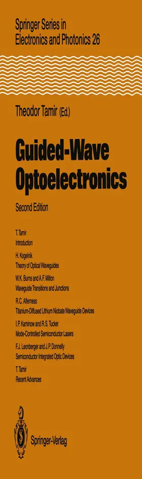 Tamir |  Guided-Wave Optoelectronics | Buch |  Sack Fachmedien
